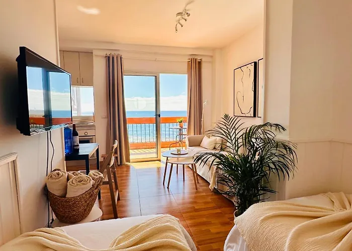 Coqueto Estudio Con Vista Al Mar * Puerto de la Cruz (Tenerife)